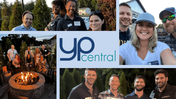 YP central logo and featured photos of our members
