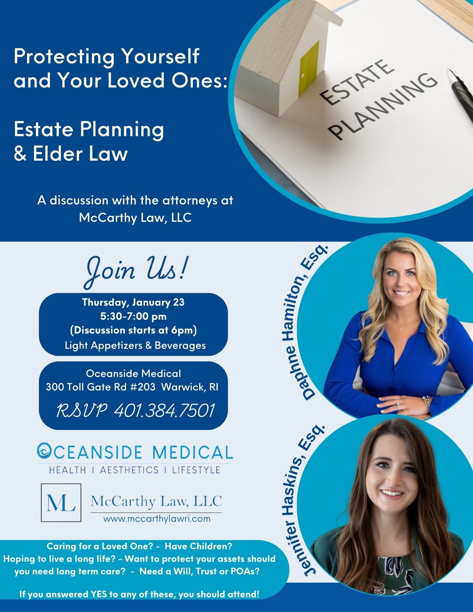 Protecting Yourself and Your Loved Ones Estate Planning & Elder Law